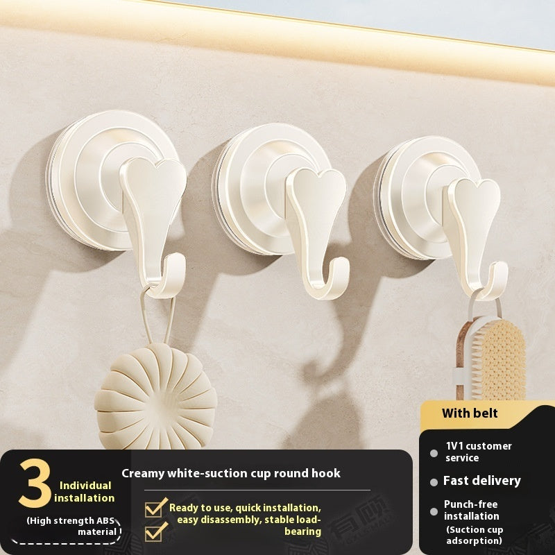 Bathroom Traceless Hole Free Strong Adhesive Hook