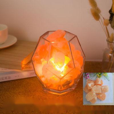Himalayan crystal salt lamp