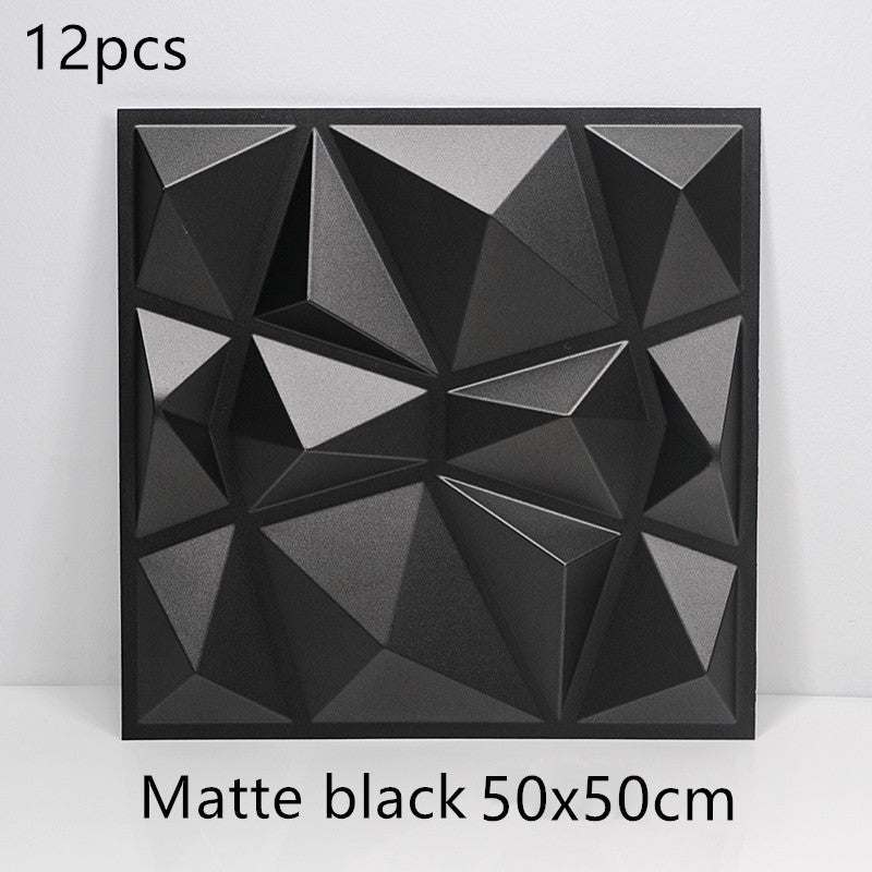 3D solid background wall panel