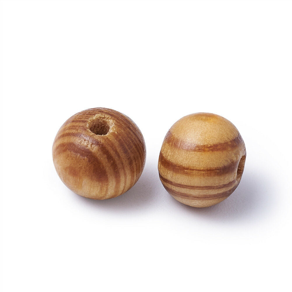Diy Jewelry Accessories Pine Wood Beads