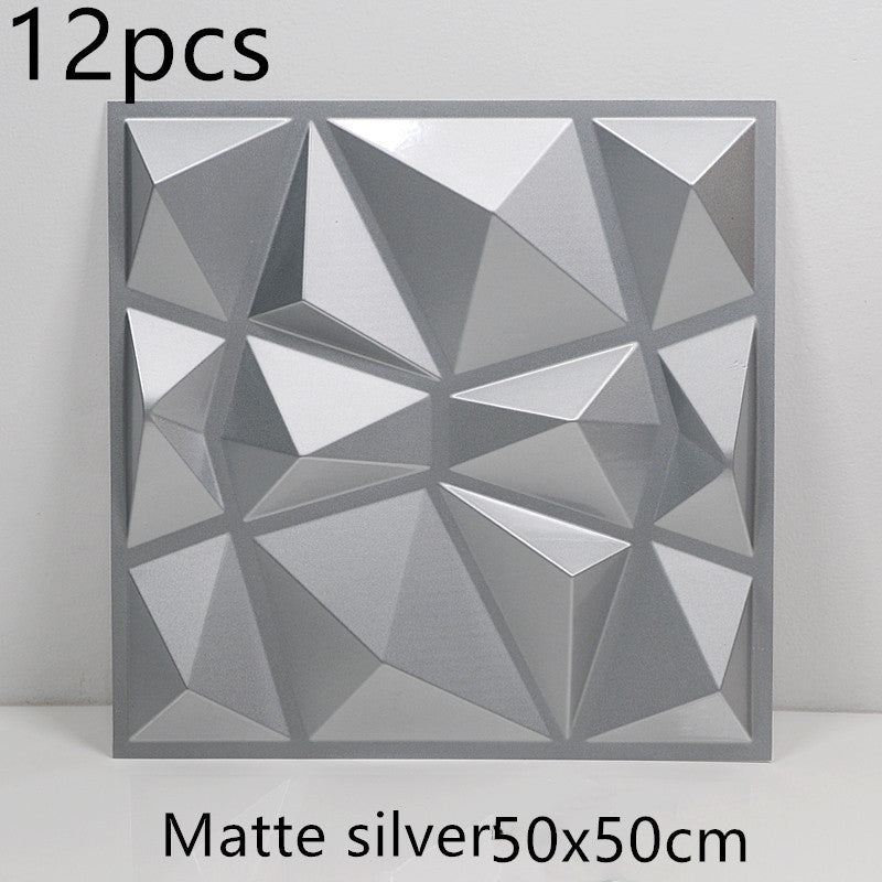 3D solid background wall panel