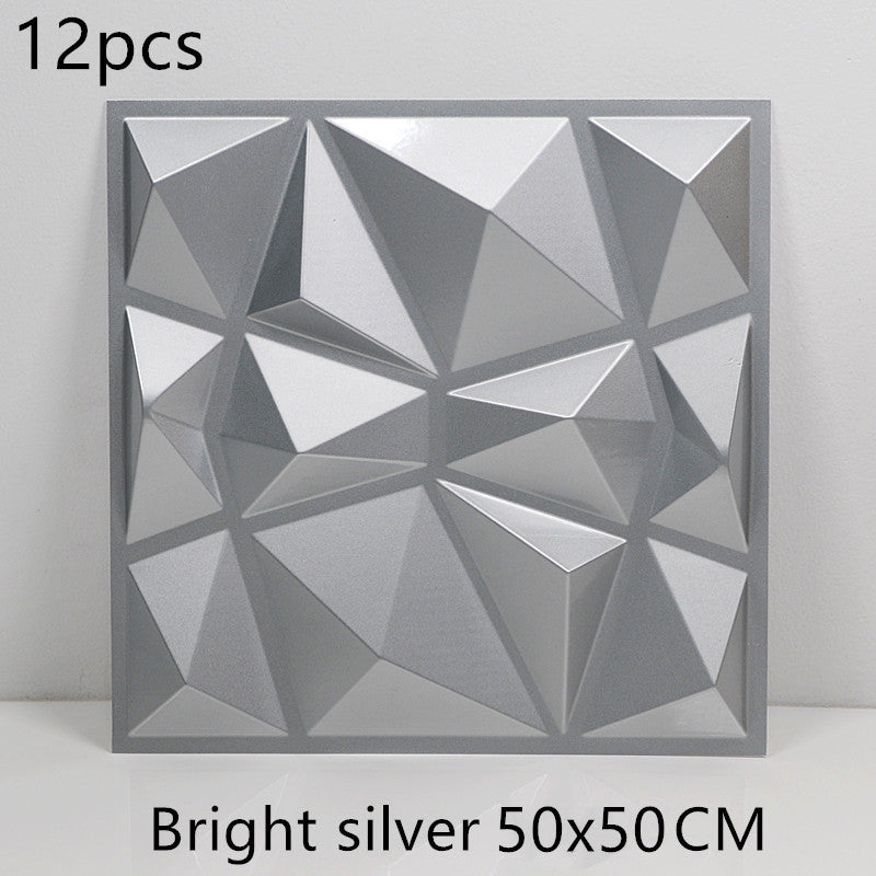 3D solid background wall panel