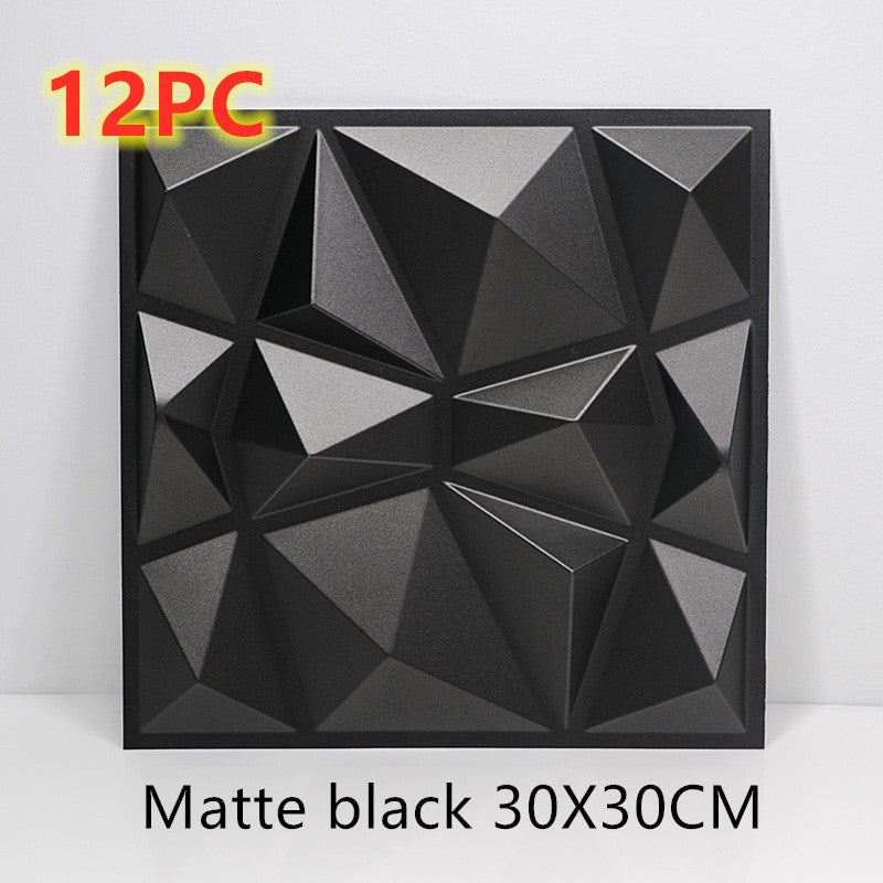 3D solid background wall panel