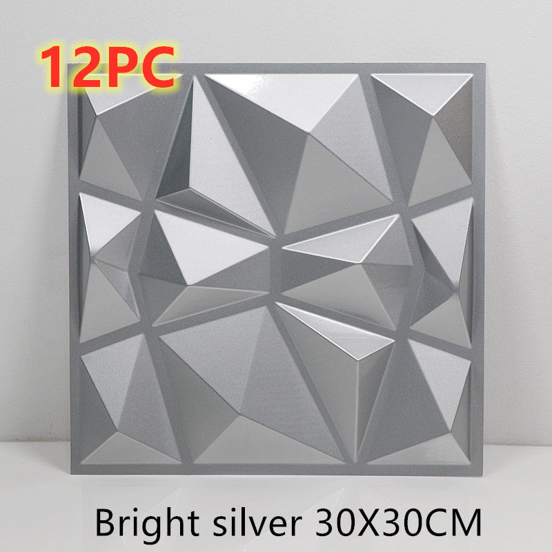 3D solid background wall panel