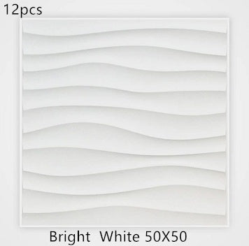 3D solid background wall panel