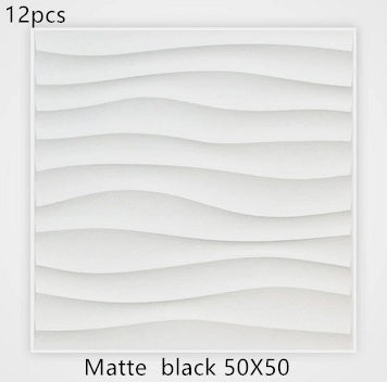 3D solid background wall panel