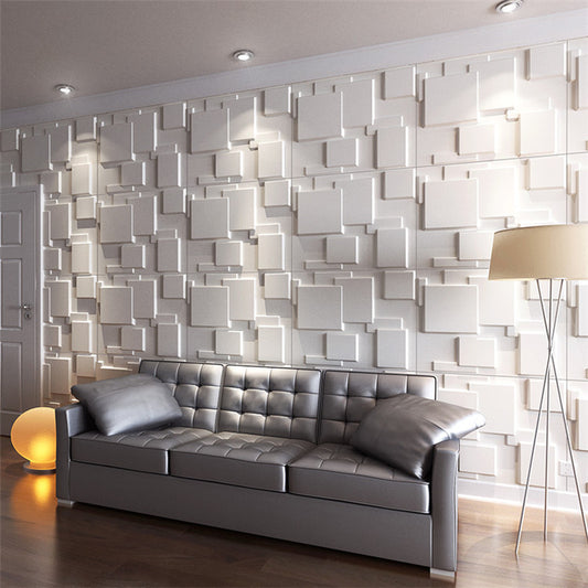 3D Wall Panels PVC Three-dimensional Backdrop Waterproof