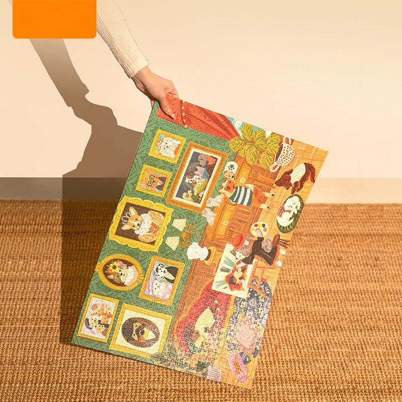 Thousand Pieces Puzzle Toys 1000 Pieces Thousand Pieces Girls' Flat Children's Handmade Toys