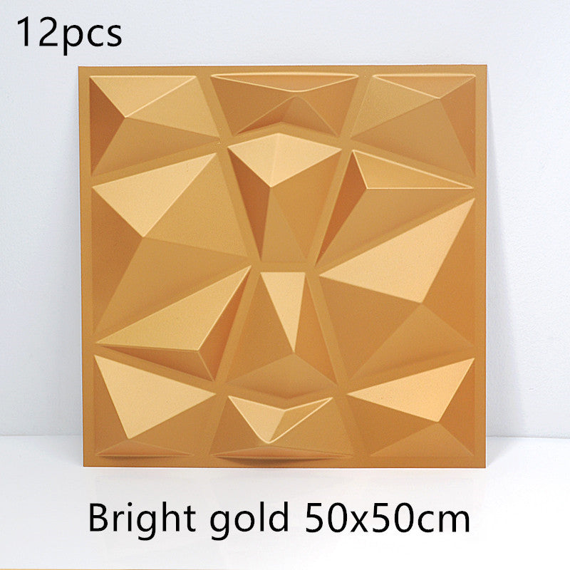 3D solid background wall panel