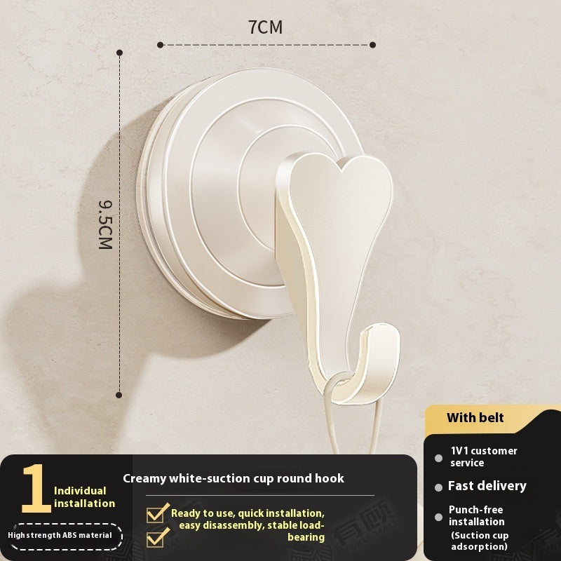 Bathroom Traceless Hole Free Strong Adhesive Hook