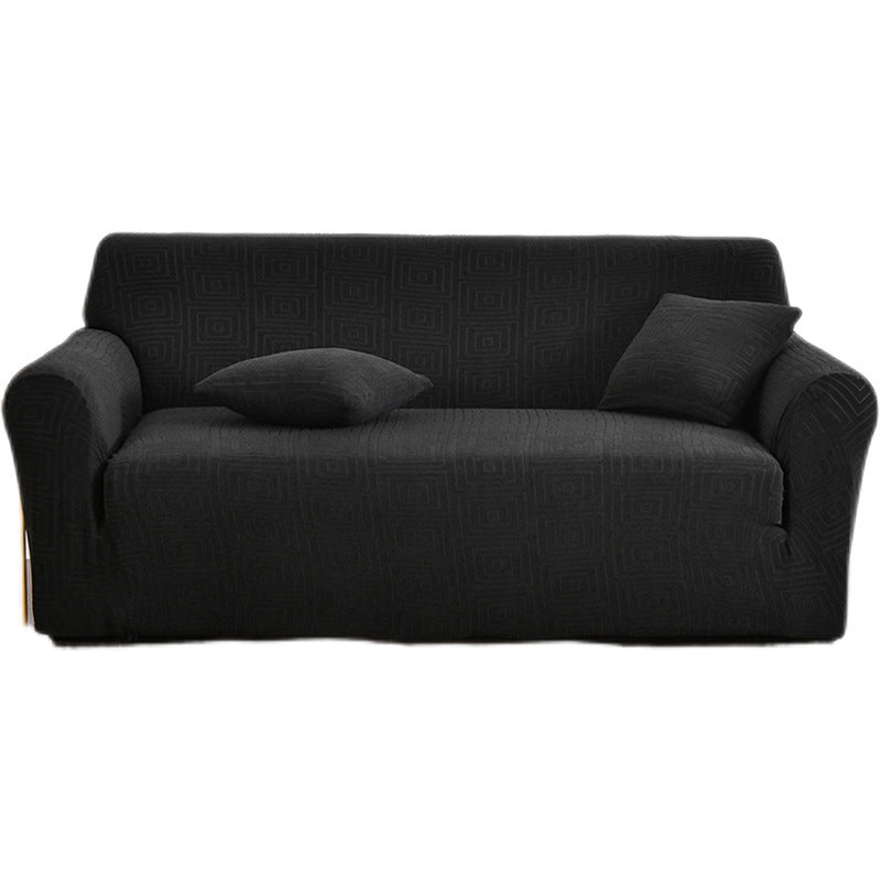 Fully Wrapped Elastic Sofa Slipcover