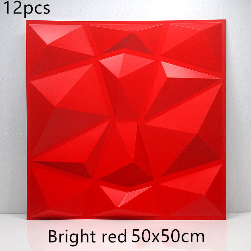 3D solid background wall panel