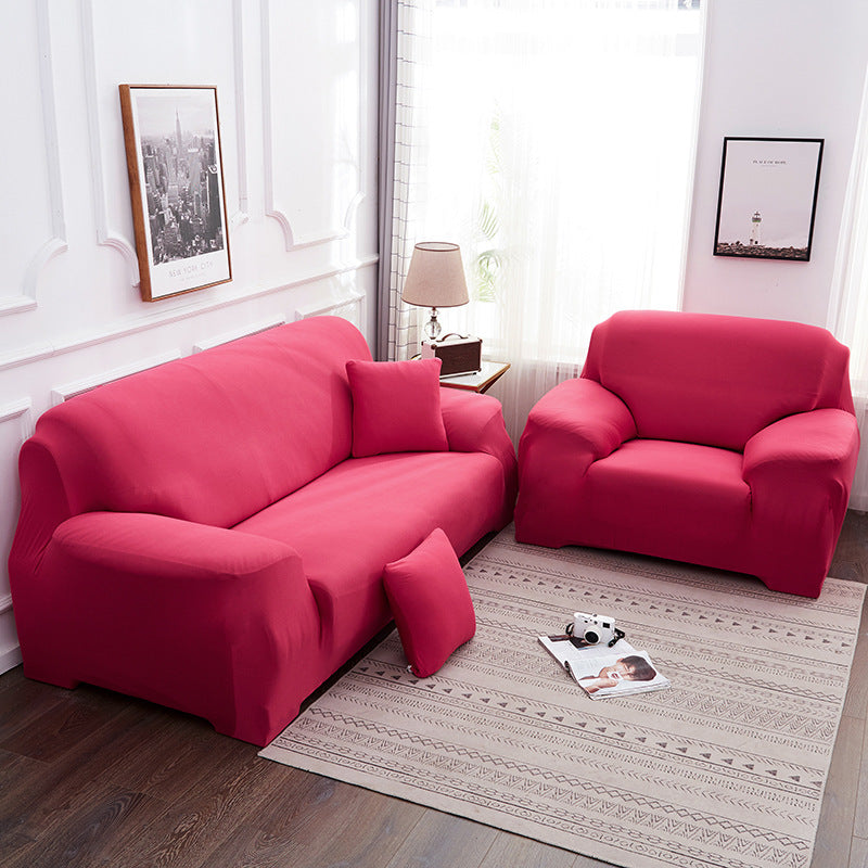 Fully Wrapped Elastic Sofa Slipcover
