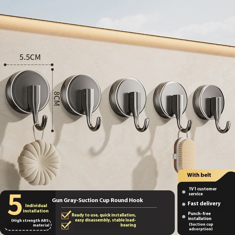 Bathroom Traceless Hole Free Strong Adhesive Hook