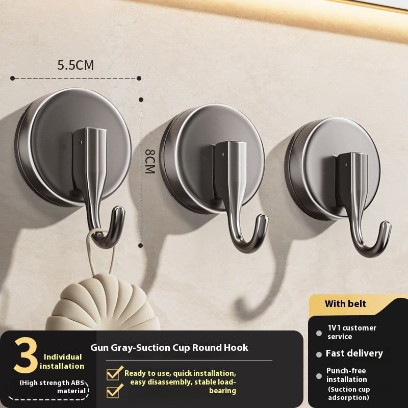 Bathroom Traceless Hole Free Strong Adhesive Hook