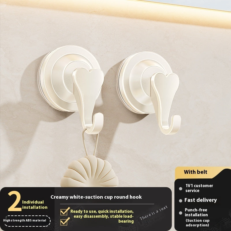 Bathroom Traceless Hole Free Strong Adhesive Hook