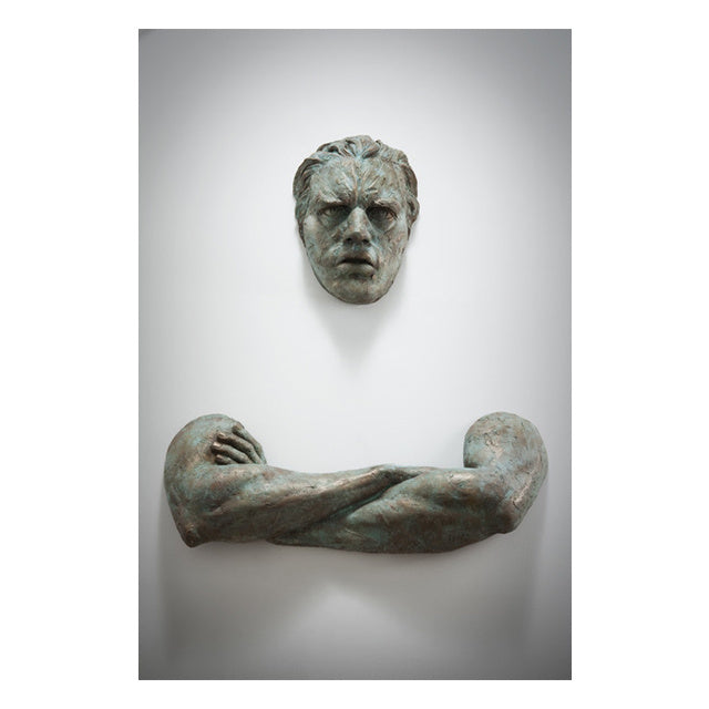 Modern Sculpture Abstract Wall Canvas Painting Art Deco Picture