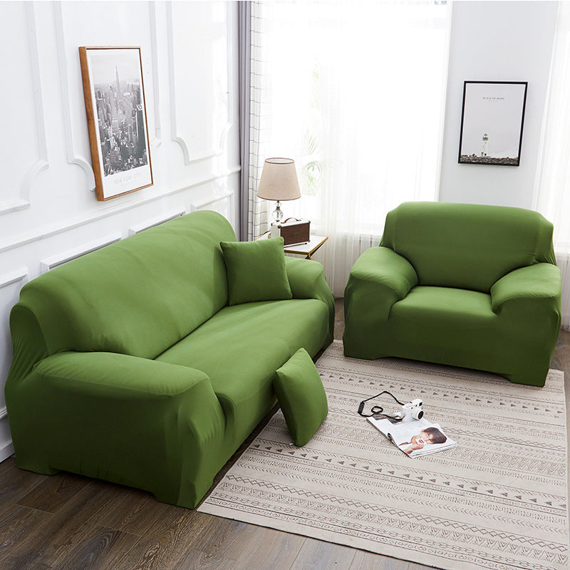 Fully Wrapped Elastic Sofa Slipcover